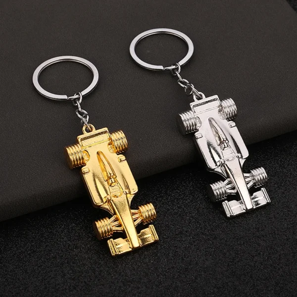 Formula 1 Racing Car Keychain