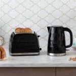 Russell Hobbs 26051 Plastic Kettle - Honeycomb Black - Image 4